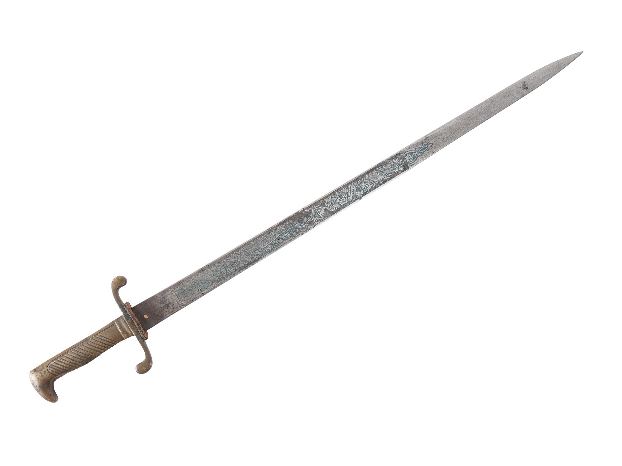 PRUSSIAN MODEL 1864 NCO ARTILLERY SHORT SWORD PIC-2